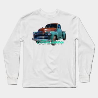 1951 Chevrolet Advance Design 3100 Pickup Truck Long Sleeve T-Shirt